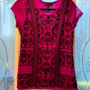 Black and Purple Top